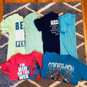 Boys 5/6 lot. All different brands.